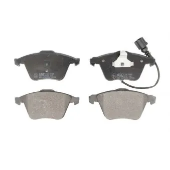 Jeu de 4 plaquettes de frein avant ABE C1W076ABE
