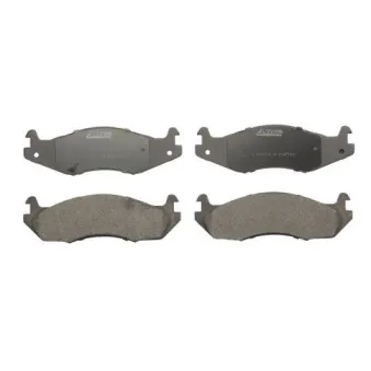 Jeu de 4 plaquettes de frein avant ABE C1Y011ABE