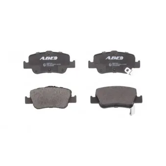 Jeu de 4 plaquettes de frein arrière ABE C22036ABE