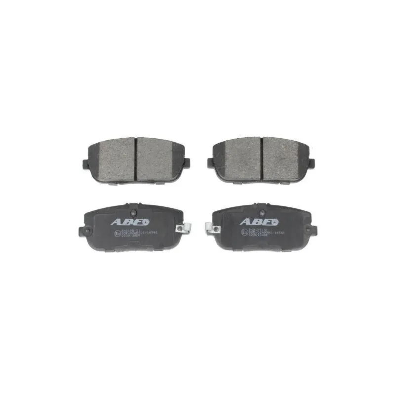 Jeu de 4 plaquettes de frein arrière ABE C23013ABE