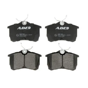 Jeu de 4 plaquettes de frein arrière ABE C24011ABE