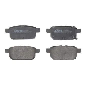 Jeu de 4 plaquettes de frein arrière ABE C28004ABE