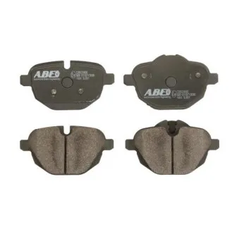 Jeu de 4 plaquettes de frein arrière ABE C2B024ABE