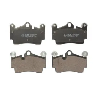 Jeu de 4 plaquettes de frein arrière ABE C2W024ABE