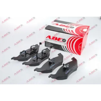 Jeu de 4 plaquettes de frein arrière ABE C2Y023ABE