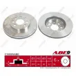 Jeu de 2 disques de frein avant ABE C30005ABE - Visuel 1