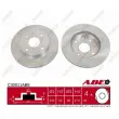Jeu de 2 disques de frein avant ABE C30011ABE - Visuel 1