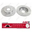 Jeu de 2 disques de frein avant ABE C30013ABE - Visuel 1