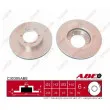 Jeu de 2 disques de frein avant ABE C30305ABE - Visuel 1