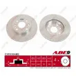 Jeu de 2 disques de frein avant ABE C30310ABE - Visuel 1