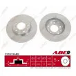 Jeu de 2 disques de frein avant ABE C30313ABE - Visuel 1