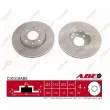 Jeu de 2 disques de frein avant ABE C30318ABE - Visuel 1