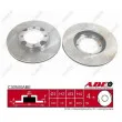 Jeu de 2 disques de frein avant ABE C30500ABE - Visuel 1