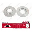 Jeu de 2 disques de frein avant ABE C30501ABE - Visuel 1