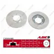 Jeu de 2 disques de frein avant ABE C30504ABE - Visuel 1