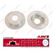 Jeu de 2 disques de frein avant ABE C30505ABE - Visuel 1