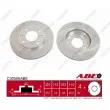Jeu de 2 disques de frein avant ABE C30506ABE - Visuel 1