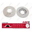 Jeu de 2 disques de frein avant ABE C30507ABE - Visuel 1