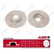 Jeu de 2 disques de frein avant ABE C30529ABE - Visuel 1