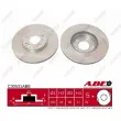 Jeu de 2 disques de frein avant ABE C30531ABE - Visuel 1