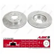 Jeu de 2 disques de frein avant ABE C31056ABE - Visuel 1