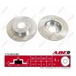 Jeu de 2 disques de frein avant ABE C31060ABE - Visuel 1