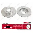 Jeu de 2 disques de frein avant ABE C31072ABE - Visuel 1