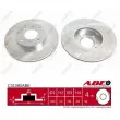 Jeu de 2 disques de frein avant ABE C31080ABE - Visuel 1