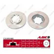 Jeu de 2 disques de frein avant ABE C31083ABE - Visuel 1