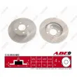 Jeu de 2 disques de frein avant ABE C31084ABE - Visuel 1