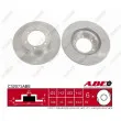 Jeu de 2 disques de frein avant ABE C32071ABE - Visuel 1