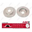 Jeu de 2 disques de frein avant ABE C32081ABE - Visuel 1