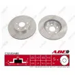 Jeu de 2 disques de frein avant ABE C32102ABE - Visuel 1