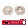Jeu de 2 disques de frein avant ABE C32110ABE - Visuel 1