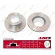 Jeu de 2 disques de frein avant ABE C32112ABE - Visuel 1