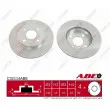 Jeu de 2 disques de frein avant ABE C32114ABE - Visuel 1