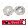 Jeu de 2 disques de frein avant ABE C32144ABE - Visuel 1