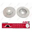 Jeu de 2 disques de frein avant ABE C32148ABE - Visuel 1
