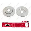 Jeu de 2 disques de frein avant ABE C32153ABE - Visuel 1