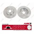 Jeu de 2 disques de frein avant ABE C32165ABE - Visuel 1