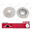Jeu de 2 disques de frein avant ABE C33016ABE - Visuel 1
