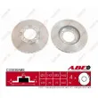 Jeu de 2 disques de frein avant ABE C33030ABE - Visuel 1