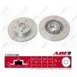 Jeu de 2 disques de frein avant ABE C33031ABE - Visuel 1