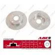 Jeu de 2 disques de frein avant ABE C33047ABE - Visuel 1