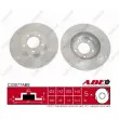 Jeu de 2 disques de frein avant ABE C33077ABE - Visuel 1