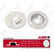 Jeu de 2 disques de frein avant ABE C33080ABE - Visuel 1