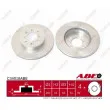 Jeu de 2 disques de frein avant ABE C34018ABE - Visuel 1