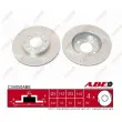 Jeu de 2 disques de frein avant ABE C34050ABE - Visuel 1