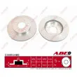 Jeu de 2 disques de frein avant ABE C34051ABE - Visuel 1