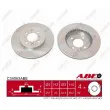 Jeu de 2 disques de frein avant ABE C34063ABE - Visuel 1